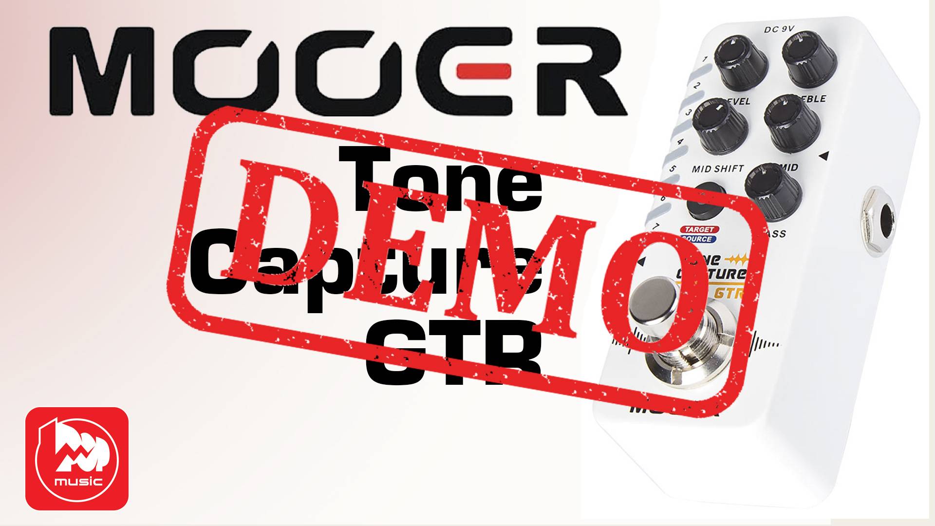 Мини-педаль MOOER Tone Capture - демонстрация звучания смотреть онлайн