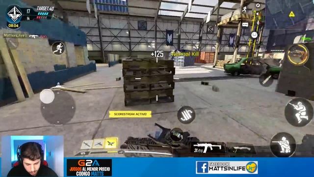 ¡MI ARMA FAVORITA EN COD MOBILE! GAMEPLAY en ESPAÑOL - MattsinLife смотреть онлайн