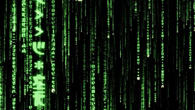 Green Matrix Code Rain 3D - 1 Hour Matrix Theme TV Screensaver and Live Wallpaper 4K смотреть онлайн