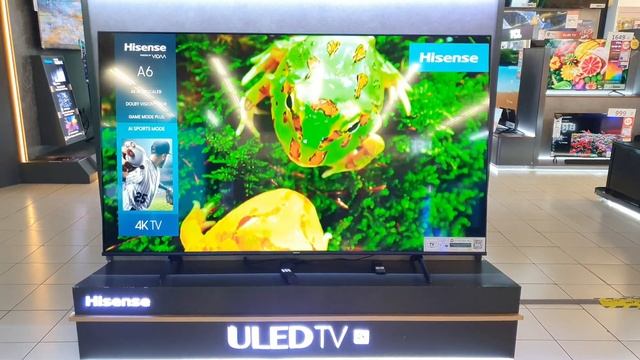 Hisense A6K 75" 4K UHD Smart TV | Overview!💯🔥 смотреть онлайн