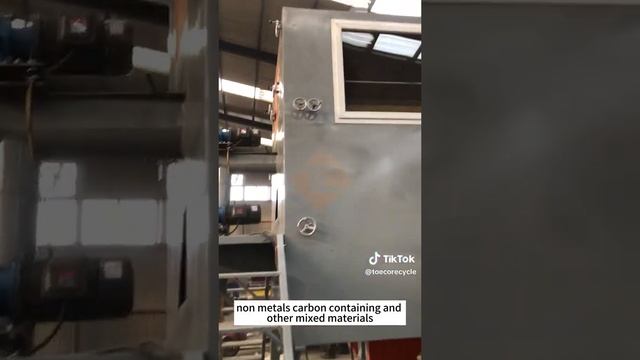 High voltage electrostatic separator #separation #metal #aluminum #plastic #recycle #pcb #copper смотреть онлайн