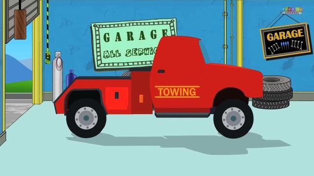 Tow Truck | Cartoon For Kids | Children's Songs By Kids TV Channel смотреть онлайн