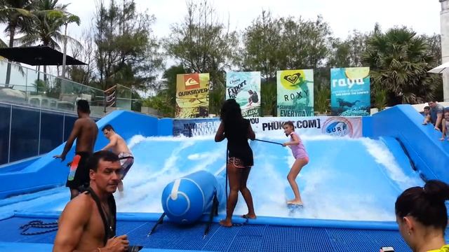 Тайланд. Ката бич. Обучение серфингу. смотреть онлайн