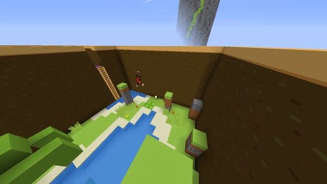 Проходим паркур в MineCraft, смотреть до конца. Весёлый паркур. Это было очень сложно!!!!! смотреть онлайн