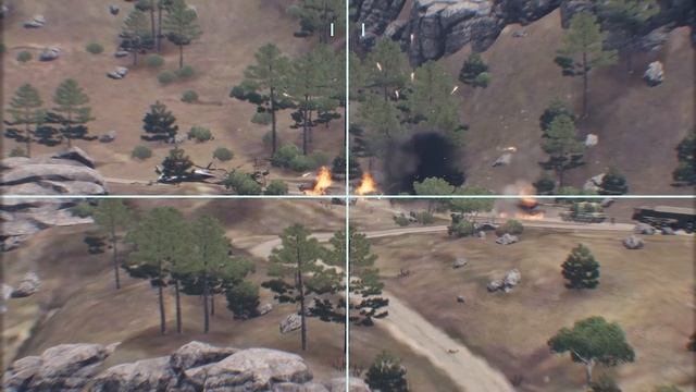 Russian special forces from Chechnya were destroyed by Ukrainian Javelin - Arma 3 смотреть онлайн