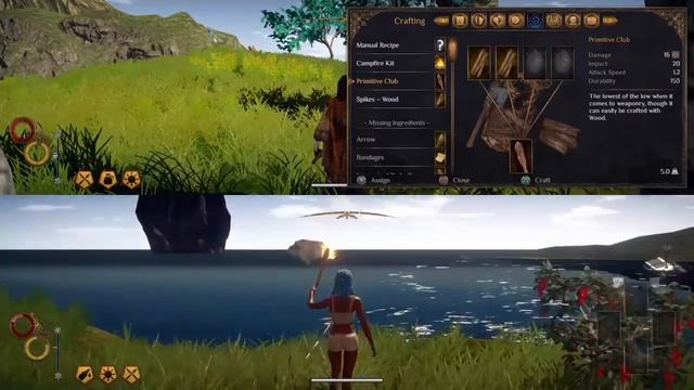 Outward Split Screen Gameplay смотреть онлайн