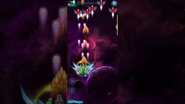 [New Booster] Level 110 Galaxy Attack: Alien Shooter | Best Relax Game Mobile | Arcade Space Shoot смотреть онлайн