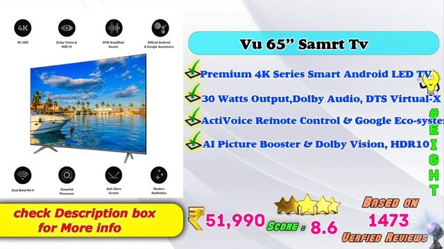 ✅ Top 8 Best 65” Android Smart Tv In India 2022 With Price |4K Ultra HD Smart Tv Review & Compariso смотреть онлайн