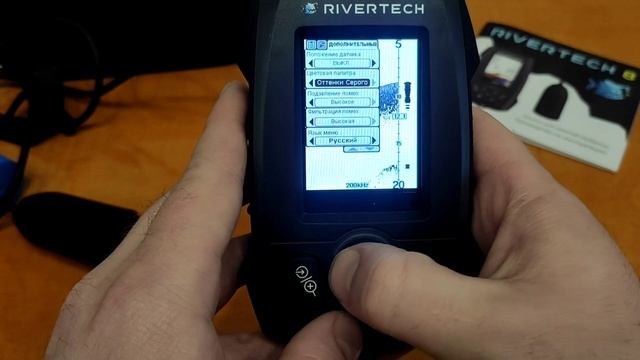 ЭХОЛОТ ДЛЯ ЗИМНЕЙ РЫБАЛКИ!!!Обзор эхолота RIVERTECH 8. смотреть онлайн