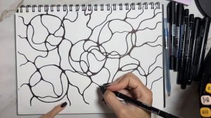 РИСУЕМ ВМЕСТЕ БЕСПЛАТНО МЕТОДОМ Нейрографика - алгоритм Благодарность✨