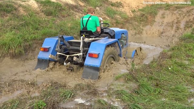 Тракторы против грязи – экстремальные гонки по бездорожью!