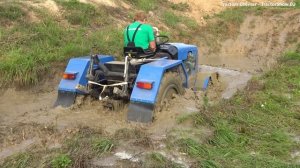 Тракторы против грязи – экстремальные гонки по бездорожью!