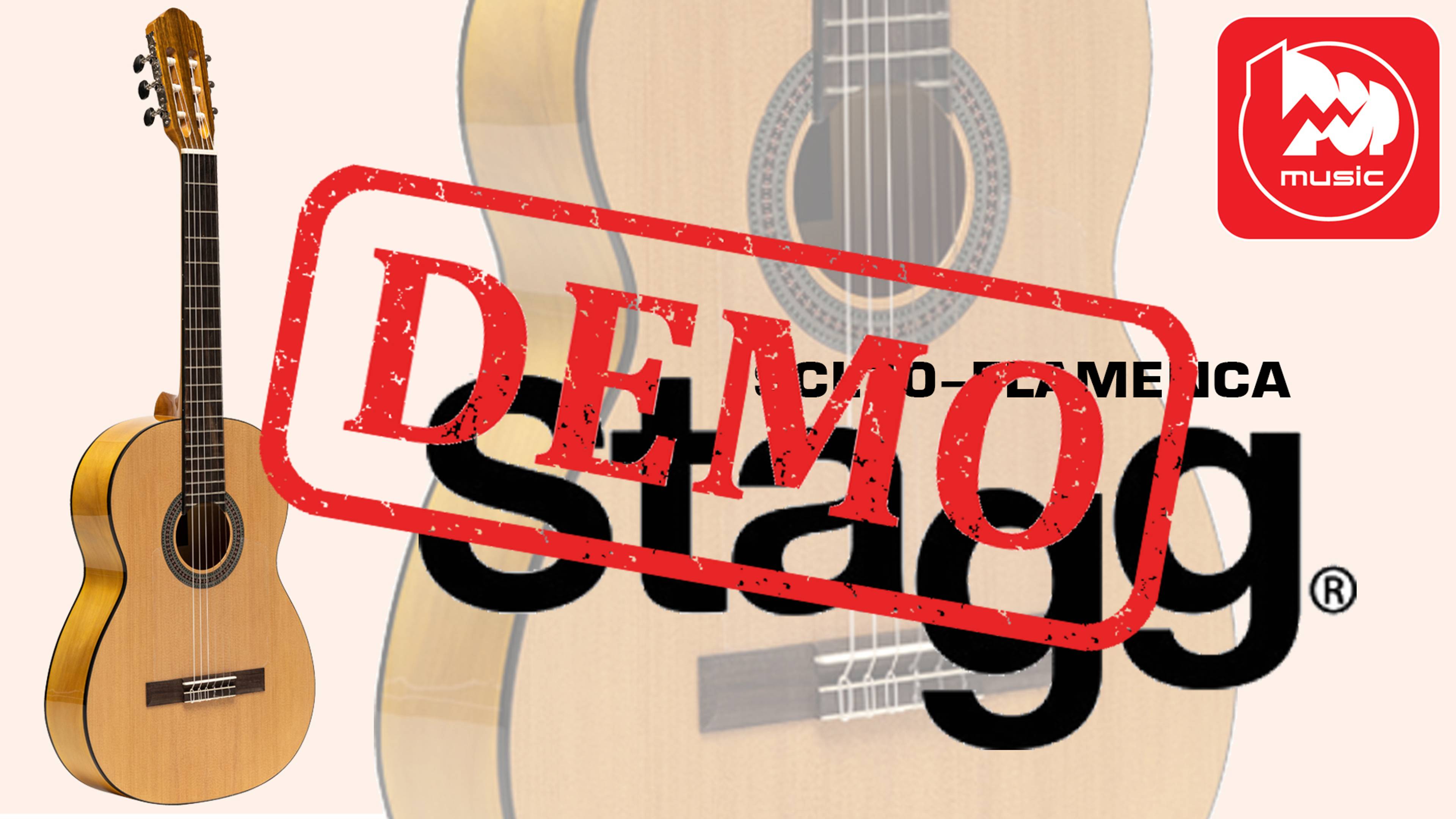 Классическая гитара STAGG SCL70-FLAMENCA - демонстрация звучания смотреть онлайн