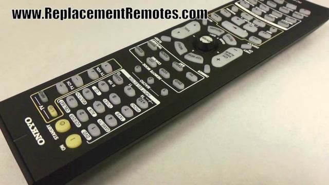 ONKYO RC693M Remote Control PN: 24140693 - www.ReplacementRemotes.com смотреть онлайн