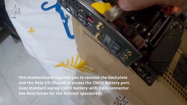 ASUS Crosshair VIII Impact - CMOS Battery Replacement смотреть онлайн