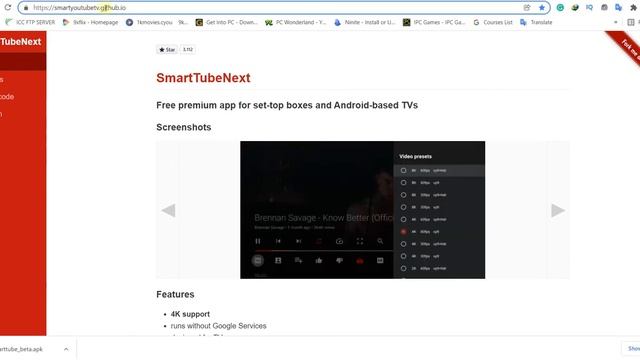 SmartTubeNext 2021 How to solve youtube problem in your android tv after update 2022 смотреть онлайн
