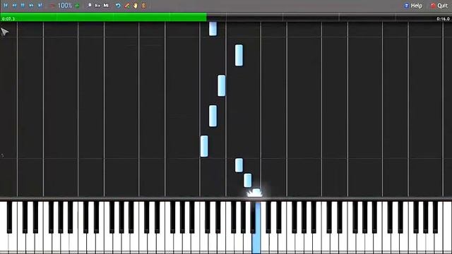 How To Play - Calvin Harris Ft. Example - We'll Be Coming Back Melody (Piano) смотреть онлайн