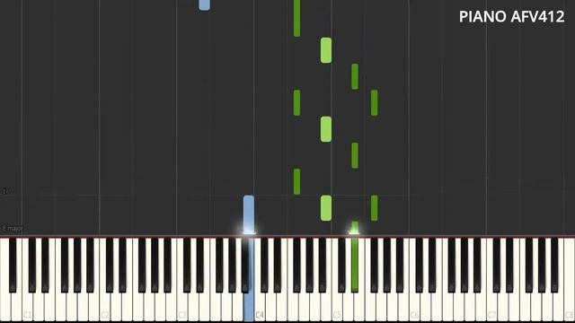 STALKER Piano EASY [Piano Tutorial] смотреть онлайн