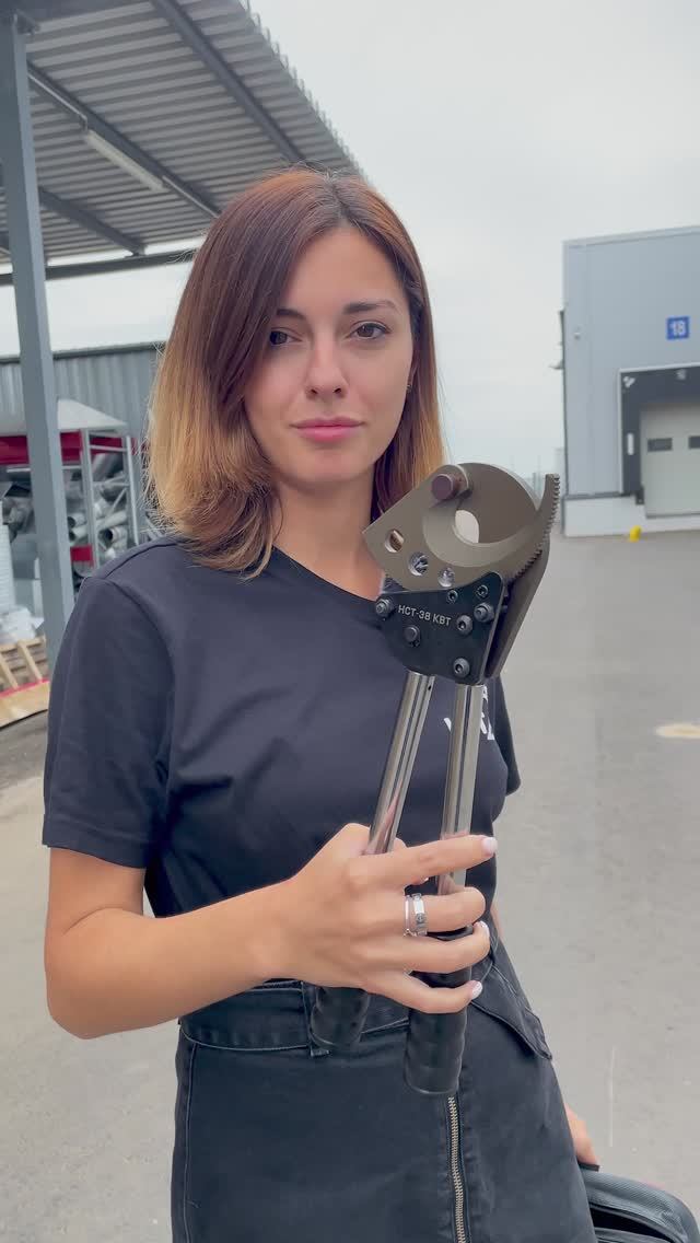 Секторные ножницы для резки кабелей НСТ-38 #квт #инструментКВТ #серияПРОФИ смотреть онлайн