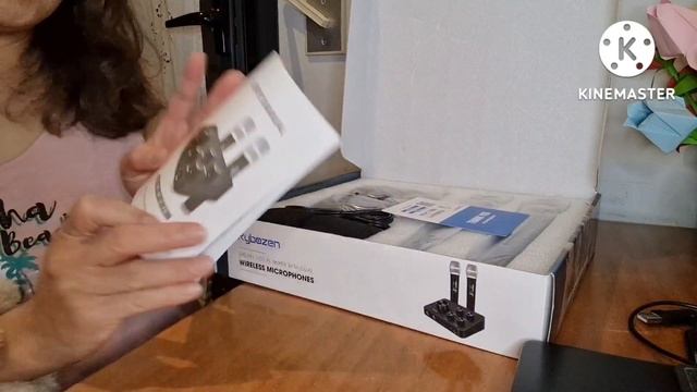 Unboxing Rybozen Digital Vocal Mixer with Wireless Microphone смотреть онлайн