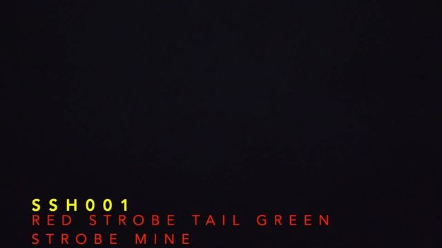 SSH 001 1.2" Red strobe tail ,green strobe mine (MA) смотреть онлайн