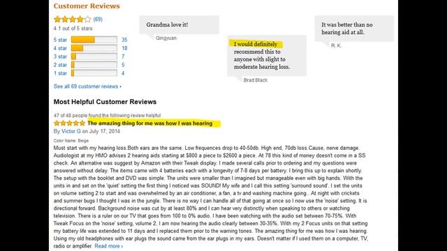 Tweak Hearing Focus Model Personal Sound Amplifier Digital Volume Control Directional смотреть онлайн