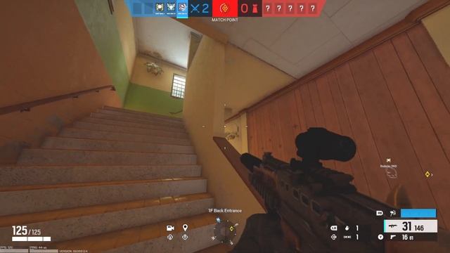 Grenade ACE in R6!!! (Real casual match) смотреть онлайн