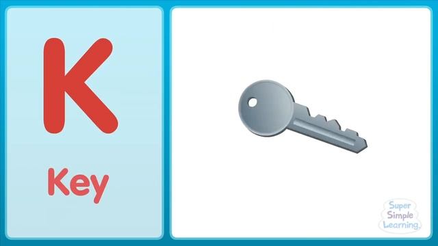 Английские буквы_звуки_The K Song (Uppercase) - Super Simple ABCs смотреть онлайн