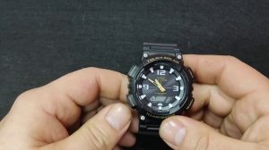 настройка часов CASIO AQ-S810W-1BVDF