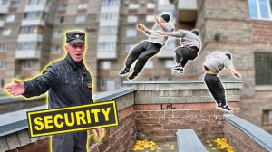 Сложные ПАРКУР Челленджи, Охрана и новый спот / Паркур от первого лица