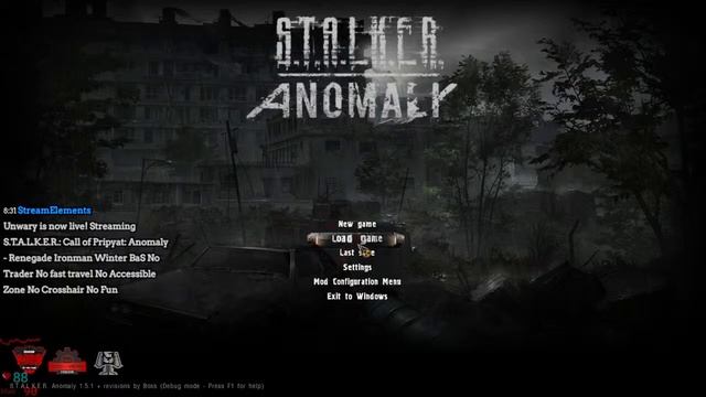 Stalker Anomaly - Renegade Ironman Winter No Trader No fast travel No Crosshair No Fun смотреть онлайн