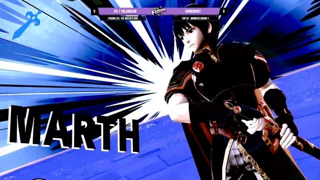 Fusion.exe 59 - JTC SolarBeam (Ridley) vs ShineBurst (Marth) - Top 32 - Winners Round 1 смотреть онлайн