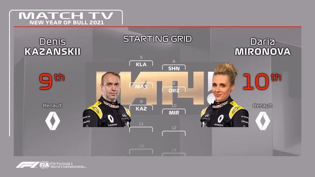 F1 Starting Grid (Fantasy) Ведущие Матч ТВ смотреть онлайн