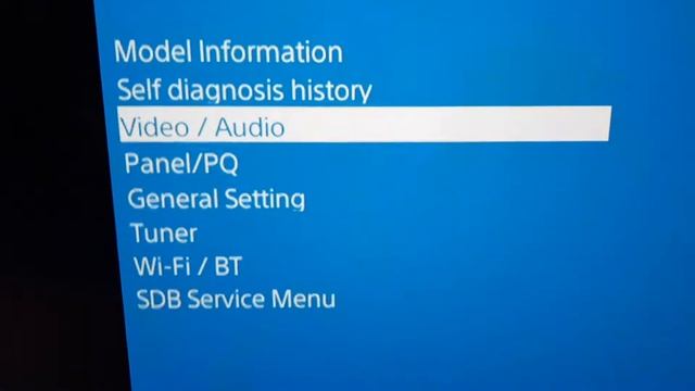 Sony tv how to enter service menu settings mobel смотреть онлайн