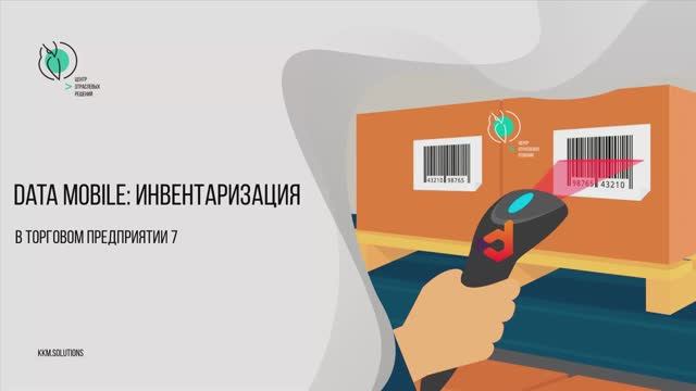 Инвентаризация товаров в Торговом предприятии 7 с помощью продуктов DataMobile смотреть онлайн