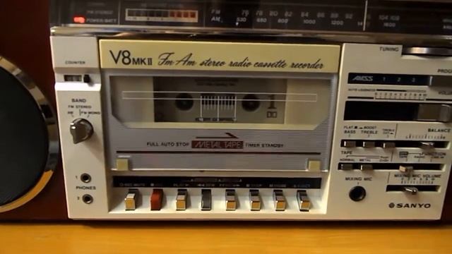 Sanyo V8 mk2 Test cassette deck FULL WORKING CONDITION! смотреть онлайн