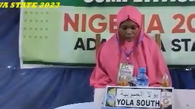 FAUZIYYA RUFAI ALIYU YOLA SOUTH LG 60 HIBZ GASKIA TV MUSABAQA ADAMAWA STATE 2023 смотреть онлайн