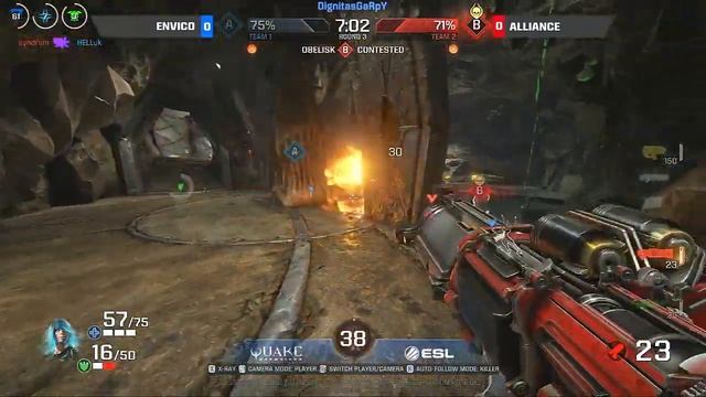 Quake - Envico vs. Alliance [4v4] - Quake World Championships - Ro8 EU Qualifier #1 смотреть онлайн