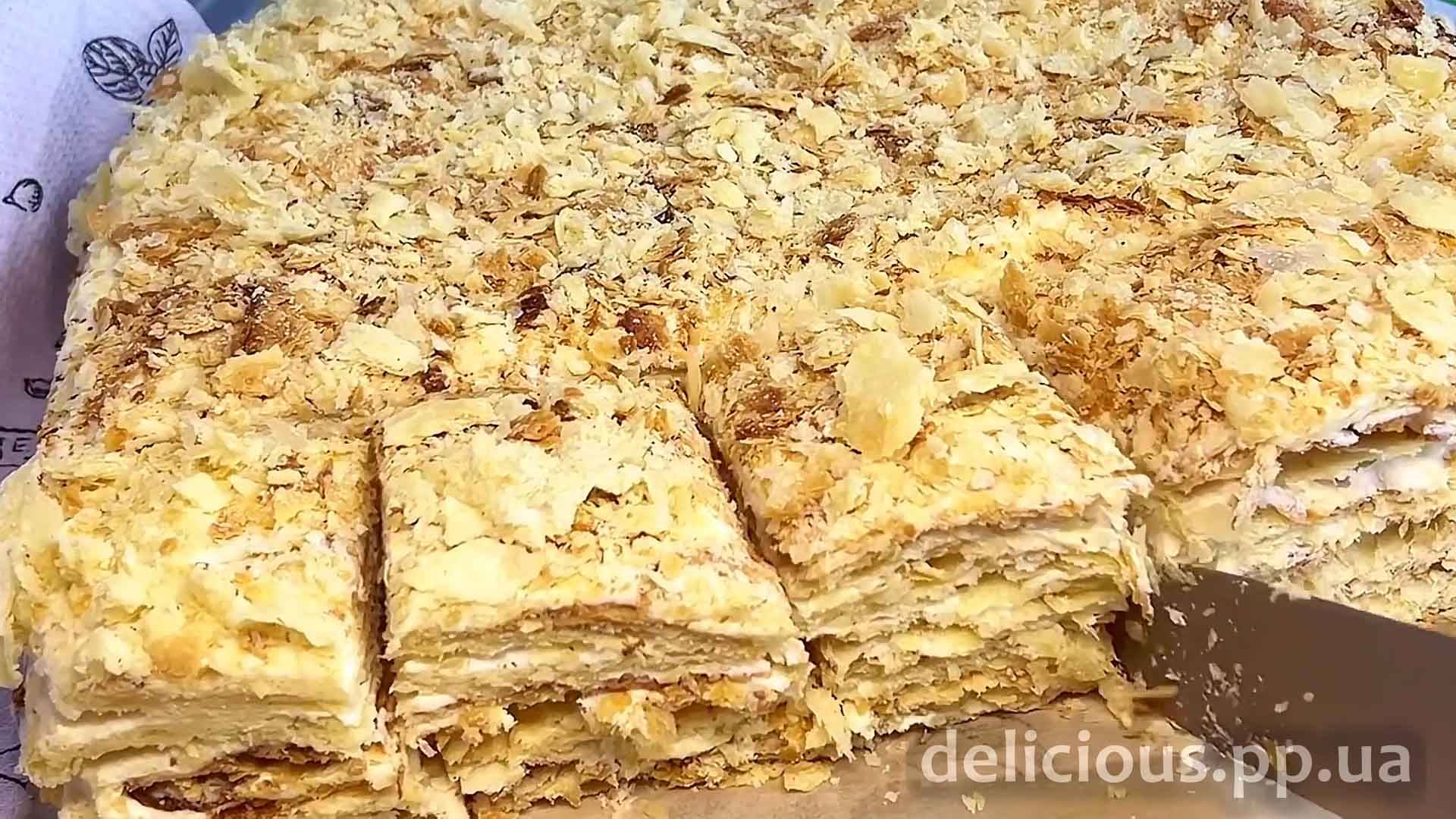 ТОРТ НАПОЛЕОН ПРОСТОЙ РЕЦЕПТ! смотреть онлайн