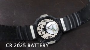 How To Change a Casio Watch Battery - CASIO SGW 100.