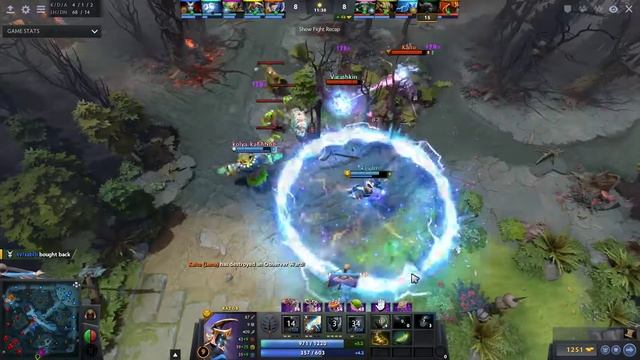 Illidan Stormrage (Rank 39) plays Razor Dota 2 Full Game смотреть онлайн