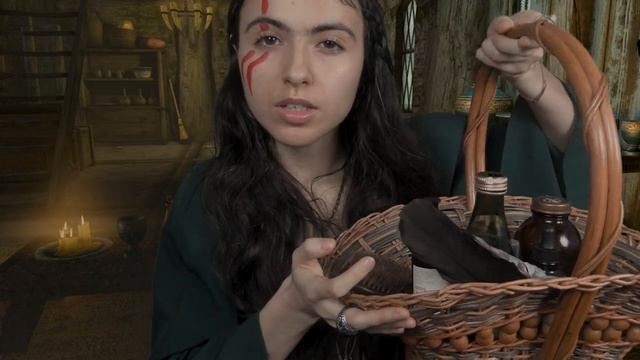 ASMR __ Relaxing by the Fire (Skyrim RP) смотреть онлайн