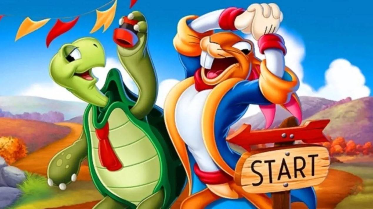 ЗАЯЦ И ЧЕРЕПАХА _ Дисней _ Disney _ аудио сказка _ Аудиосказки _Сказки на ночь_Слушать сказки онлайн смотреть онлайн