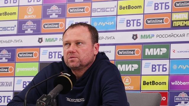 Марцел Личка об отсутствии качества игры, которая во втором тайме превратилась непонятно во что. смотреть онлайн