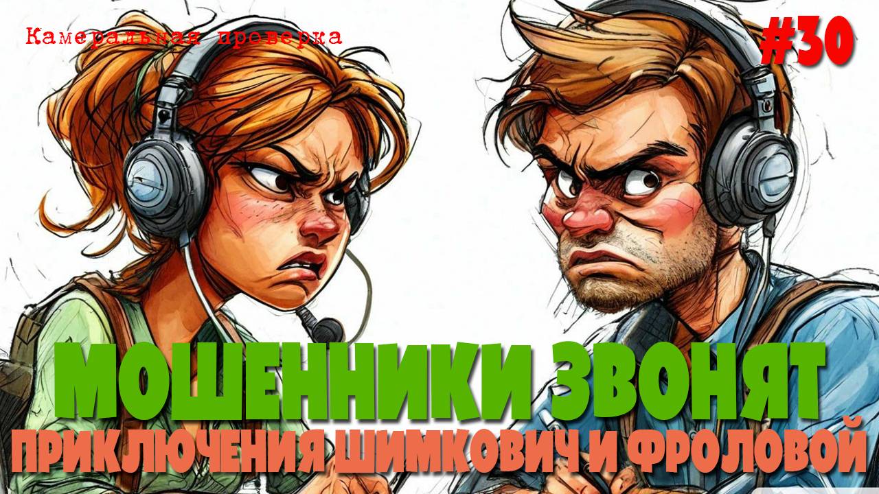 Проходим камеральную проверку | Мошенники звонят | Приключения Фроловой и Шимковича смотреть онлайн