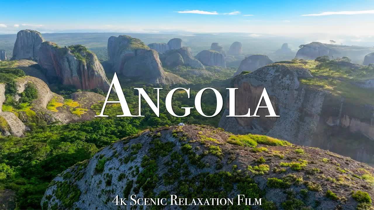 Angola 4K - Scenic Relaxation Film With Inspiring Music смотреть онлайн