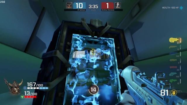 vF Serious uses me as HMG aim target - Quake Champions смотреть онлайн