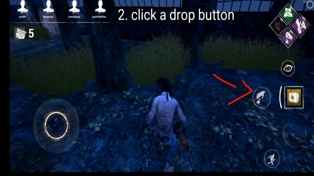 Dead by daylight mobile: tutorial |How to drop an item| смотреть онлайн