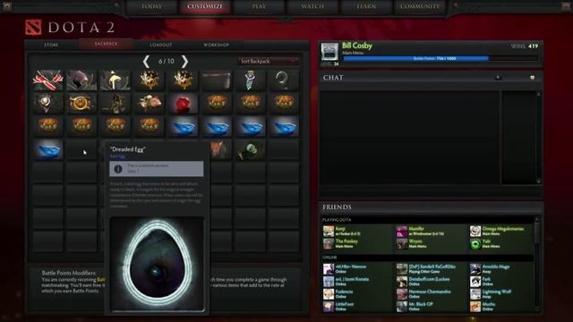 Dota 2 Greevil Egg Hatching Unusual Black Courier.avi смотреть онлайн