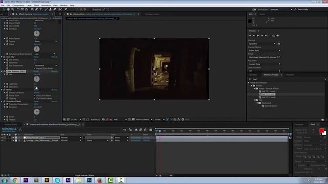 OLD TV effect - Adobe After Effects - How To смотреть онлайн